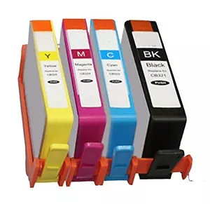 4 X Cartridges For Lexmark Pro205 Pro705 Pro805 Pro901 Pro905/100 100XL M. Chip - Picture 1 of 1