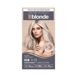 Jerome Russell Bblonde Ice Blonde Permanent Hair Colour Full Grey Coverage Hair - Picture 1 of 7