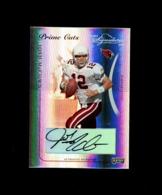 VERY RARE 2004 Prime Signatures SSP JOSH MCCOWN AUTO 1/1 Cardinals Browns SEE!  - Image 1 of 2