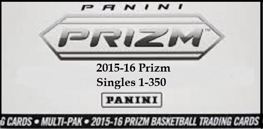 2015-16 Prizm Prizms Singles 1-350 - Image 1 of 1