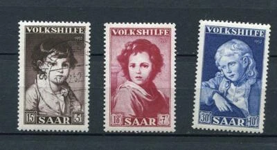 Germany SAAR 1952 Mi 338-0 Sc B92-4 Used/CTO MNH Art 4338 - Image 1 of 2