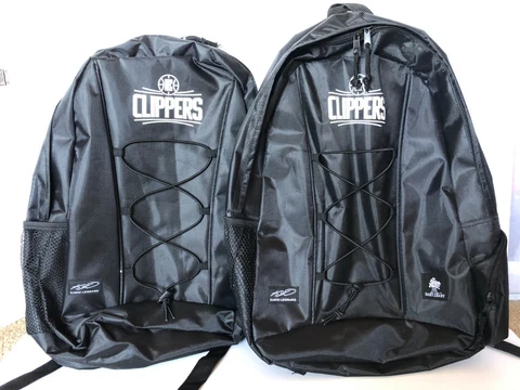 Black Los Angeles Clippers Backpacks (QTY: 2) Cover