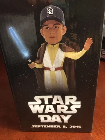 San Diego Padres Star Wars Jedi Andy Green Bobblehead Bobble Head SGA Theme 9/8 Cover