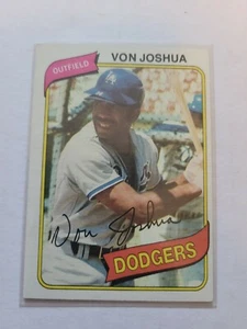1980 TOPPS VON JOSHUA #209 EX/NM - Picture 1 of 1