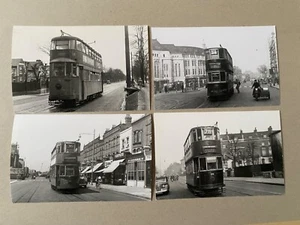 4 x London Transport Trolleybus Preservation Society Photographs by D A Jones L4 - Picture 1 of 6