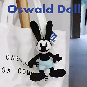 Disney Plush toy Oswald The Lucky Rabbit 15cm Gift Gift keychain keyring - Picture 1 of 5