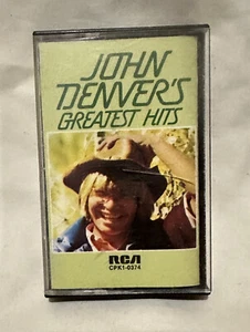 John Denver Greatest Hits Cassette Tape 1973 RCA Records CPK1-0374 - Picture 1 of 3