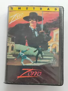 ZORRO DATASOFT AMSTRAD CPC 464 472 6128 - Imagen 1 de 6