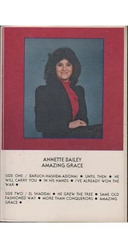 Amazing Grace ~ Annette Bailey ~ Christian ~ Gospel ~ Cassette ~ Good - Image 1 of 1
