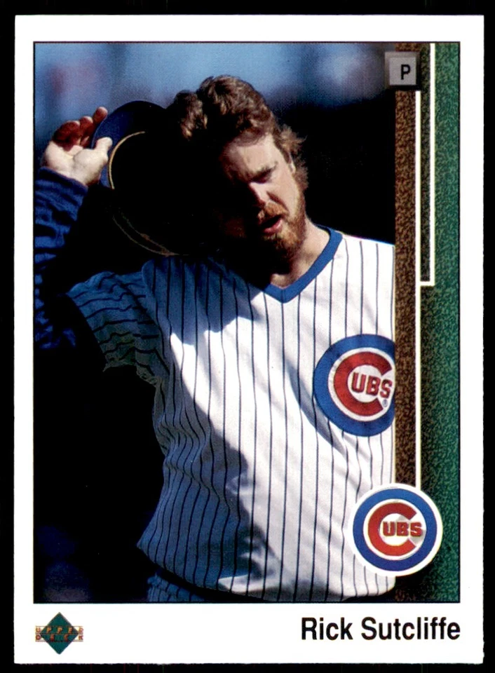 1989 Upper Deck Rick Sutcliffe Baseball Cards #303 - Image 1 of 2
