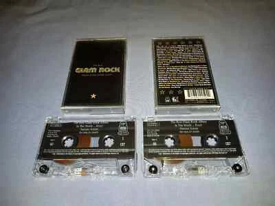 V/A THE BEST GLAM ROCK ALBUM IN THE WORLD EVER DOUBLE CASSETTE TAPE ALBUM - Image 1 of 2
