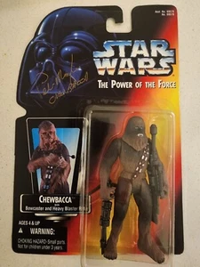 Star Wars Chewbacca POTF figure AUTOGRAPHED signed by Peter Mayhew SWAU Verified - Picture 1 of 9