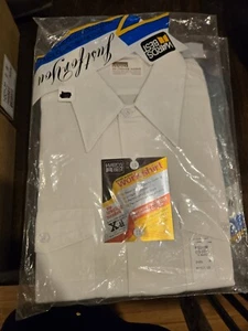 Vintage 70’s Montgomery Ward Short Sleeve Work Shirt Mdm NOS - Picture 1 of 5