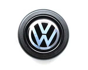 Volkswagen VW Steering Wheel Horn Push Button 58mm fits MOMO, OMP, Sparco, NRG - Picture 1 of 3