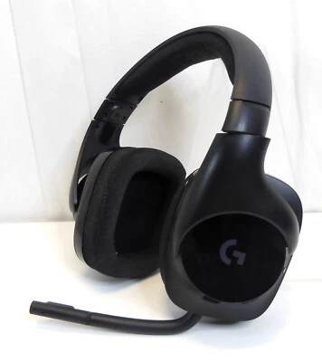 Logitech G533 Wireless Gaming Headset Schwarz Teildefekt Defektes Mirko - Bild 1 von 3