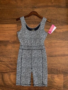 Lilly Pulitzer KLEINER Onyx TWISTED UP EVERETTA JUMPSUIT Luxletic UPF 50+ Neu mit Etikett - Bild 1 von 7
