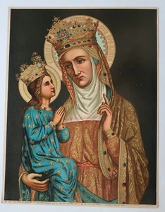 The Holy Mother Ann CHROMOLITHO PRINT - Picture 1 of 1