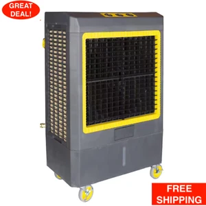 Portable Evaporative Cooler Hi-Viz Series 5,300 CFM 3-Speed For 1,600 sq. ft. - Picture 1 of 12