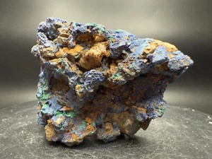 62g roher blauer Azurit Malachit Kristall Cluster Mineral Probe Arizona - Bild 1 von 7