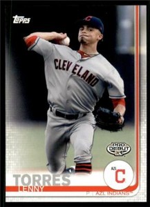 2019 Topps Pro Debut Base #28 Lenny Torres - AZL Indians