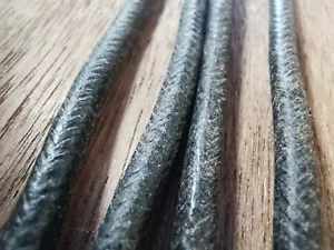 Antique cotton braided copper electrical wire - Picture 1 of 11