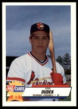 1993 Fleer ProCards Steve Dudek Johnson City Cardinals #699