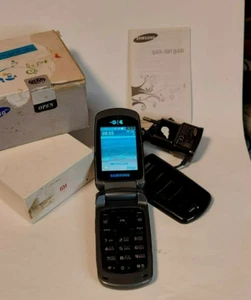 Samsung GT-S5511 Original Phone Used In Box Flip Mobil Black Vintage Unlocked - Afbeelding 1 van 9