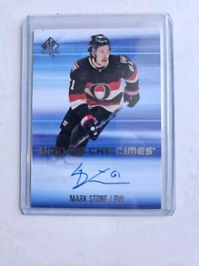 2015-16 SP Authentic Sign of the Times #SOTT-ST Mark Stone Auto - Picture 1 of 5