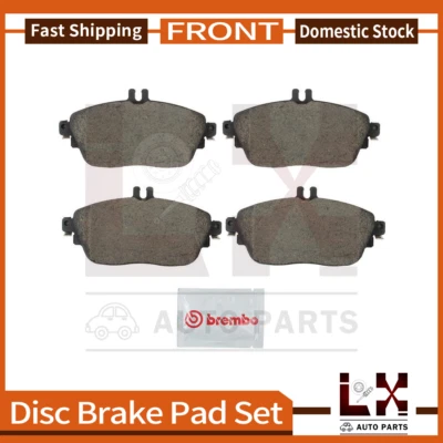 Pastillas de freno delanteras Brembo cerámica OE para Mercedes-Benz CLA250 2014 2015 2016 2017 Foto 1 de 4