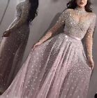 Maxi Dress Prom Evening Long Cocktail Women Formal Sexy Gown Wedding Party Sequi