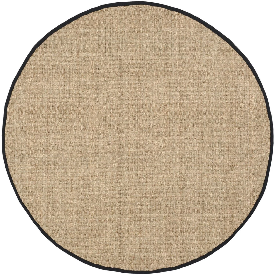 Safavieh NF114C Natural Fiber Collection Basketweave Summer Seagrass Runner Rug - Image 1 of 1