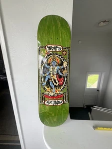 Anti Hero Tony Trujillo Force of Time ANTIHERO Skateboard Deck RARE NOS OG Green - Picture 1 of 4
