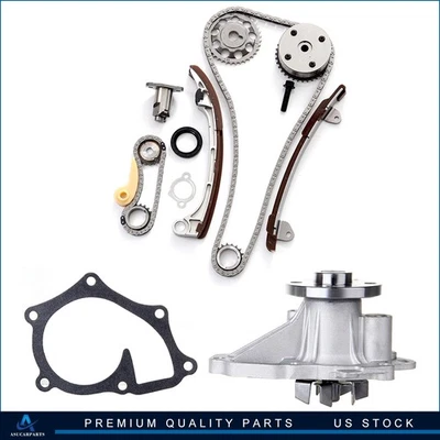 ✔Timing Chain Kit Water Pump For 2002-2008 Toyota Camry Solara 2.4L DOHC - Image 1 of 4