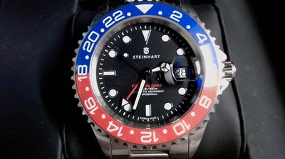 Steinhart Ocean One GMT Pepsi 42mm Automatic Swiss made boxes /manuel - Image 1 of 4