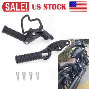 Rear Passenger Footpegs Foot Rests Pedal For Indian Scout Sixty Bobber 2015-2025 - Picture 1 of 12