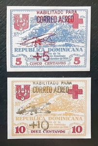 Dominikanische Republik 1931 MH Imperforate Storm Disaster Relief Superb 4368-1 - Bild 1 von 3