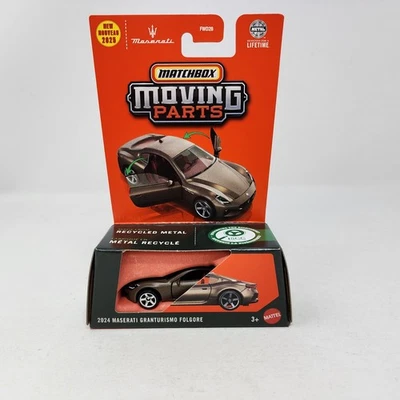 2024 Maserati Granturismo Folgore * 2025 Matchbox Moving Parts Case G WC12 - Image 1 of 2