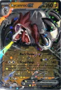 Lycanroc ex Double Rare SV02: Paldea Evolved 117/193 NM - Picture 1 of 1
