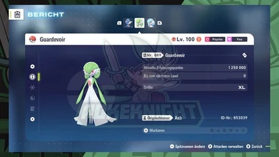 Guardevoir & Galagladi Shiny/ non shiny Max. EV 6IV/ DV Pokemon ZA Legenden: Z-A - Bild 1 von 2