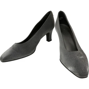 Lotus Plus Dream IV Satin Sheen Court Heels Grey Size 7 Women's Shoes - Picture 1 of 12