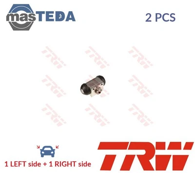 BWF362 DRUM WHEEL BRAKE CYLINDER PAIR REAR TRW 2PCS NEW OE REPLACEMENT - Image 1 of 4
