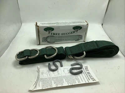 New Levi Industrial Tree Hugger Set of 2 Hammock Straps 400 Lbs Weight Limit - Image 1 of 4