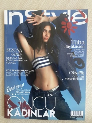 inStyle Turkey March 2022 Tuba Büyüküstün - Hazar Motan - Image 1 of 4