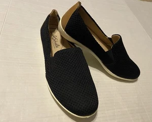  Scarpe slip on casual Life Stride 6,5M nere Soft System Active Arch  - Foto 1 di 8