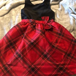Red Plaid Gymboree Girls Dress size 8 New with Tags  - Picture 1 of 4