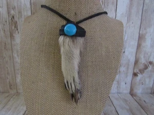 Raccoon Paw/Foot Necklace Jewelry Animal Bone Jewelry Necklace N6432 - Picture 1 of 6