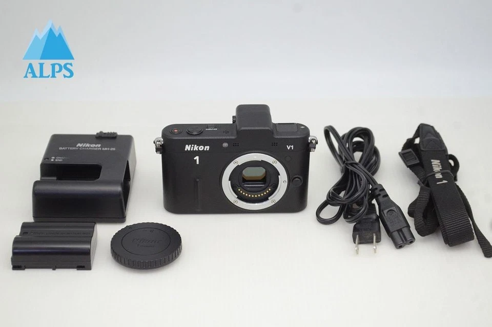 [2,100 shots] Nikon 1 V1 10.1MP Mirrorless Digital Camera Black Body #251104x - Image 1 of 4