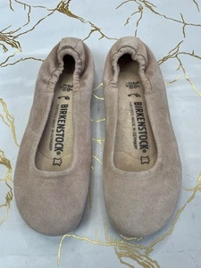 Birkenstock Women Celina Suede Pink Ballet Flats Size US 5.5 EU36 260mm - Picture 1 of 6