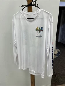 Camisa Bad As I Giana Be Cancún, México Blanca Manga Larga Talla Grande - Imagen 1 de 7