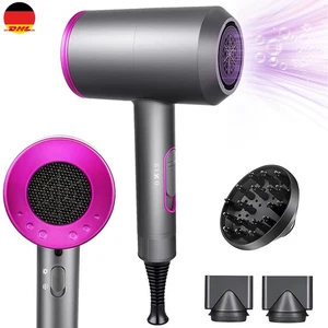 Asciugacapelli Ioni Motore AC 1800W Asciugacapelli, NUOVO Asciugatura Rapida Hair Dryer DHL - Foto 1 di 20